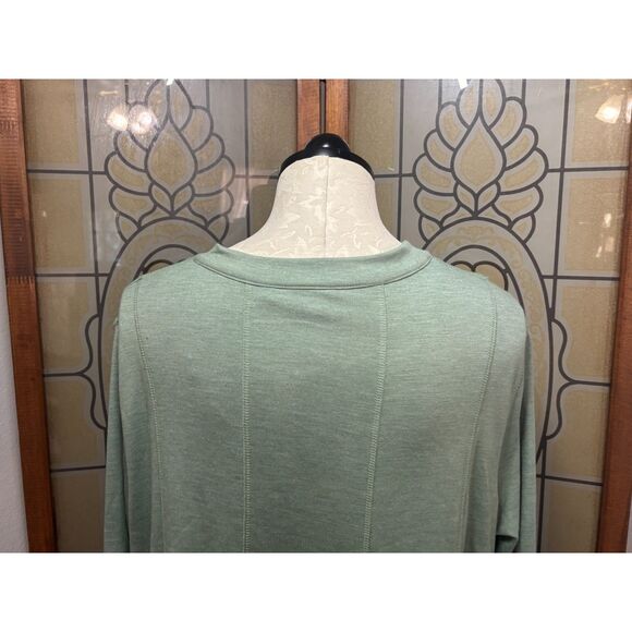 LOGO Lori Goldstein French Terry Jacket Long Sleeve Full Zip Lightweight Size 1X - Picture 5 of 14